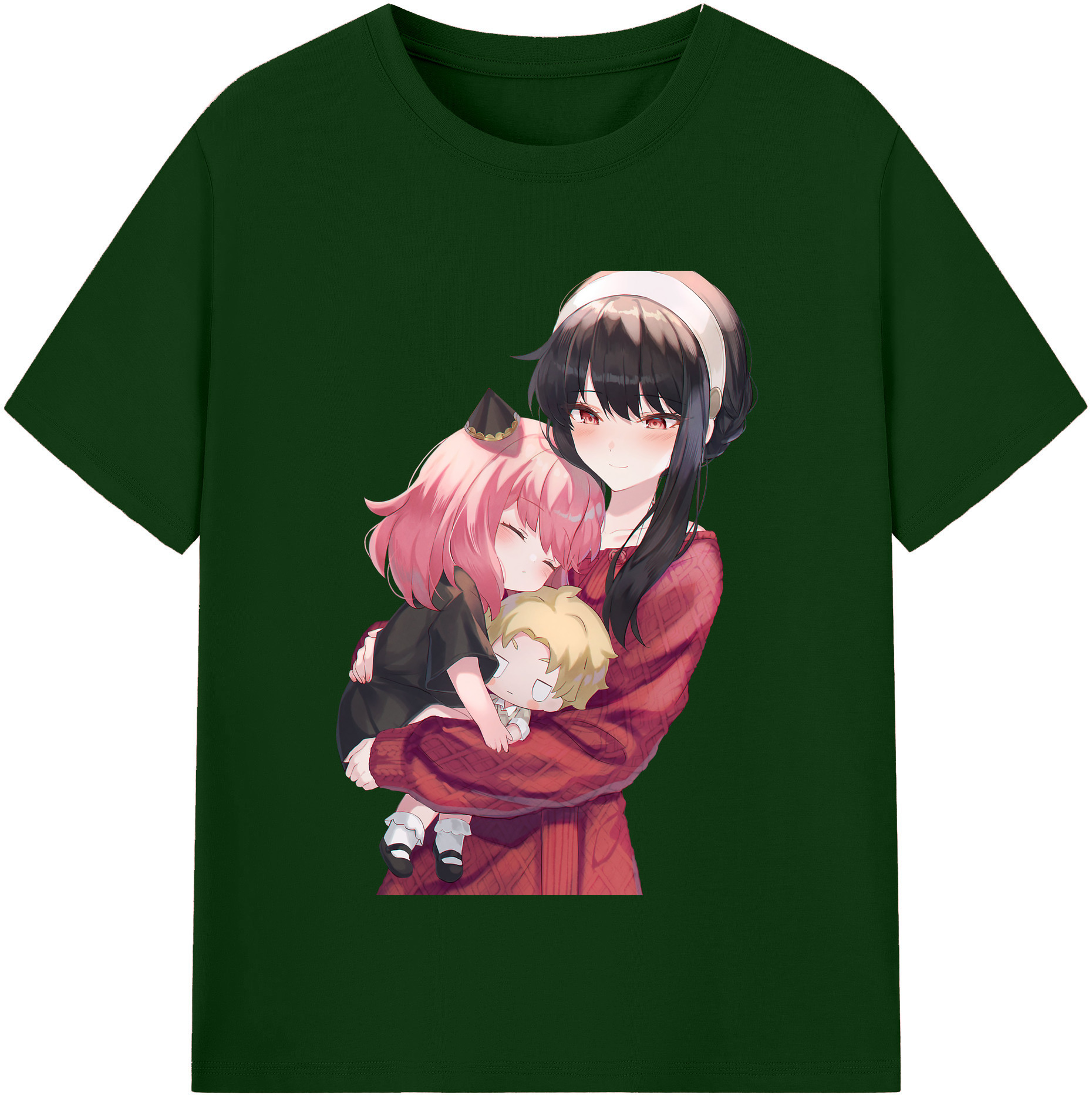 （画像用） SPY×FAMILY间谍家家酒 綿100％半袖Tシャツ（フロントプリント）
